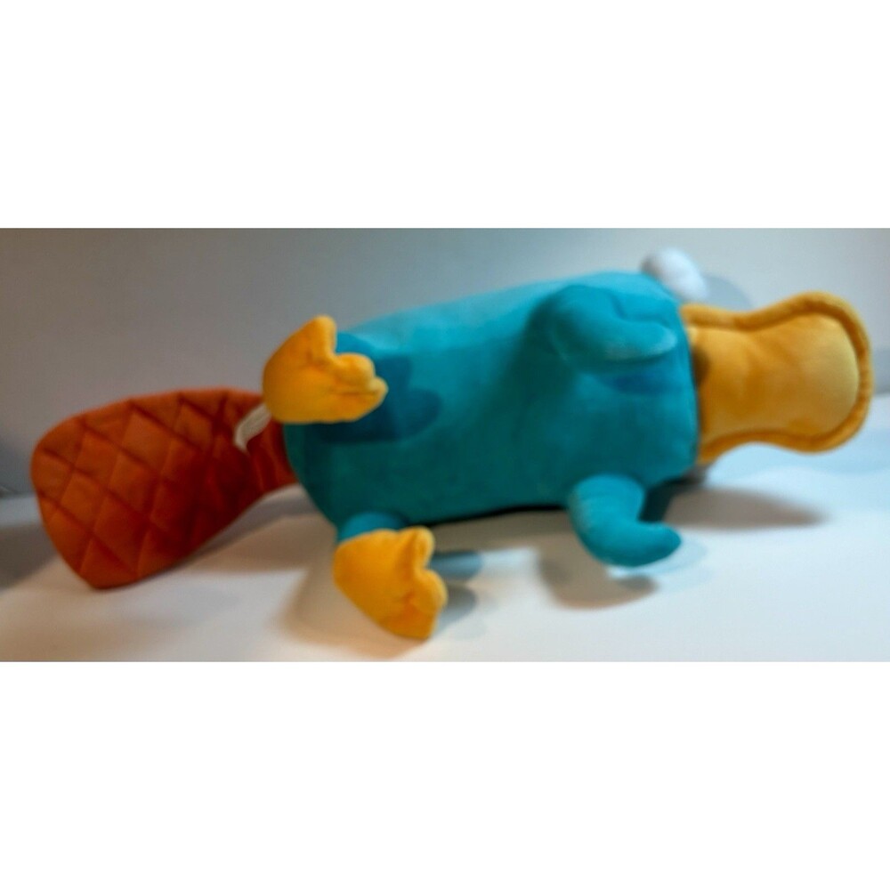 Disney Parks World Perry The Platypus Phineas & Ferb Plush Pillow Stuffed Toy - Picture 4 of 6